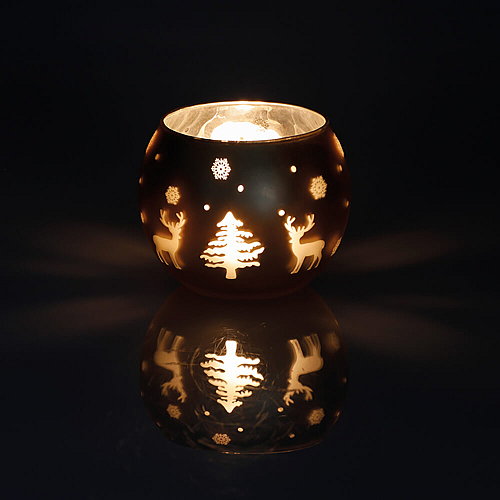 Adeline. Christmas candle holder 4